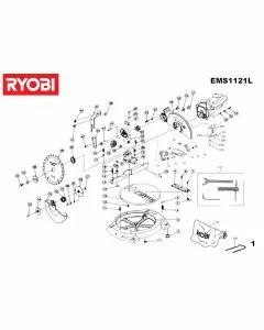 Buy A Ryobi EMS1121L Spare part or Replacement part for Your Saws and Fix Your Machine Today